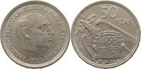 SPAIN 50 PESETAS 1957 58 FRANCISCO FRANCO (1939-1975) VZ 66.94 元  ＋  58.49 元 运费
