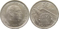 SPAIN 50 PESETAS 1957 59 FRANCISCO FRANCO (1939-1975) VZ 66.94 元  ＋  58.49 元 运费