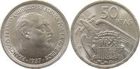 SPAIN 50 PESETAS 1957 60 FRANCISCO FRANCO (1939-1975) VZ- 66.94 元  ＋  58.49 元 运费