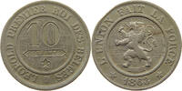 BELGIUM 10 CENTIMES LEOPOLD I. (1831-1865) -
