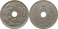 BELGIUM 10 CENTIMES ALBERT I. 1909-1934 -