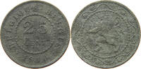 BELGIUM 25 CENTIMES ALBERT I. 1909-1934 -