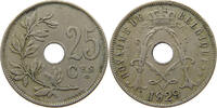 BELGIUM 25 CENTIMES ALBERT I. 1909-1934 -