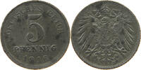 ERSATZMÜNZEN DES 1. WELTKRIEGS 5 PFENNIG -