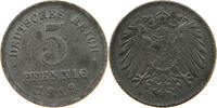 ERSATZMÜNZEN DES 1. WELTKRIEGS 5 PFENNIG -