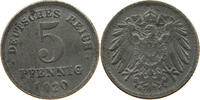 ERSATZMÜNZEN DES 1. WELTKRIEGS 5 PFENNIG -