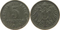 ERSATZMÜNZEN DES 1. WELTKRIEGS 5 PFENNIG -