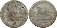 BRAUNSCHWEIG WOLFENBÜTTEL 1/12 TALER Karl Wilhelm Ferdinand 1780-1806 -