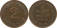 BRD 2 PFENNIG 1958 F VZ 58.57 元  ＋  58.49 元 运费