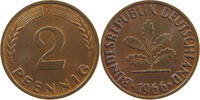 BRD 2 PFENNIG 1966 F VZ 58.57 元  ＋  58.49 元 运费