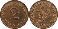 BRD 2 PFENNIG 1966 J VZ 58.57 元  ＋  58.49 元 运费
