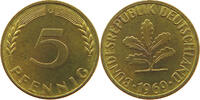 BRD 5 PFENNIG 1969 G VZ 58.57 元  ＋  58.49 元 运费