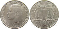 GREECE 10 DRACHMAI CONSTANTINE II. (1964-1973) -