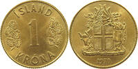ICELAND 1 KRONA 1970 UNC 58.57 元  ＋  58.49 元 运费