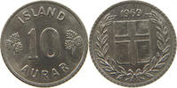 ICELAND 10 AURAR 1969 UNC 58.57 元  ＋  58.49 元 运费
