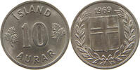 ICELAND 10 AURAR 1969 UNC 58.57 元  ＋  58.49 元 运费