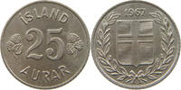 ICELAND 25 AURAR 1967 VZ 58.57 元  ＋  58.49 元 运费
