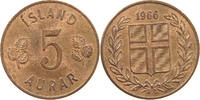 ICELAND 5 AURAR 1966 VZ 58.57 元  ＋  58.49 元 运费