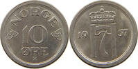 NORWAY 10 ÖRE HAAKON VII. (1905-1957) -