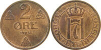 NORWAY 2 ÖRE HAAKON VII. (1905-1957) -