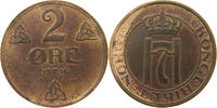 NORWAY 2 ÖRE HAAKON VII. (1905-1957) -