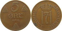 NORWAY 5 ÖRE HAAKON VII. (1905-1957) -