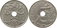 SPAIN 50 CENTIMOS 1963 64 FRANCISCO FRANCO (1939-1975) MINTING ERROR OVE... 418.36 元  ＋  58.49 元 运费