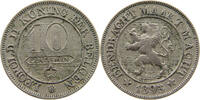BELGIUM 10 CENTIMES 1895 LEOPOLD II. 1865-1909 SS 83.67 元  ＋  58.49 元 运费