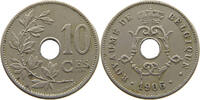 BELGIUM 10 CENTIMES 1906/5 LEOPOLD II. 1865-1909 SS 125.51 元  ＋  58.49 元 运费