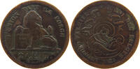 BELGIUM 2 CENTIMES LEOPOLD I. (1831-1865) -