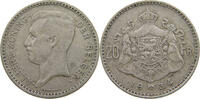 BELGIUM 20 FRANCS ALBERT I. 1909-1934 -