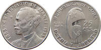 Cuba 25 Centavos 1953 ss+ 150.61 元  ＋  58.49 元 运费