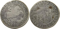 EISLEBEN 1/3 TALER MANSFELD JOHANN GEORG III. 1663-1710 -