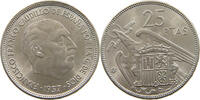 SPAIN 25 PESETAS 1957 65 FRANCISCO FRANCO (1939-1975) VZ 66.94 元  ＋  58.49 元 运费