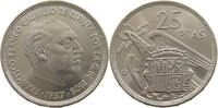 SPAIN 25 PESETAS 1957 74 FRANCISCO FRANCO (1939-1975) VZ 83.67 元  ＋  58.49 元 运费