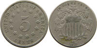 UNITED STATES OF AMERICA NICKEL SHIELD -