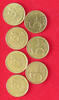 BELGIUM COLLECTION LOT 5 FRANCS COLLECTION LOT BELGIUM 5 FRANCS ALL DIFFERENT DATES 7PC 39G -