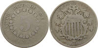 UNITED STATES OF AMERICA NICKEL SHIELD RAYS -