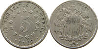 UNITED STATES OF AMERICA NICKEL SHIELD -
