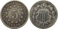 UNITED STATES OF AMERICA NICKEL SHIELD OPEN 3 -