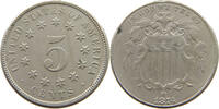 UNITED STATES OF AMERICA NICKEL SHIELD -
