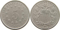 UNITED STATES OF AMERICA NICKEL SHIELD -