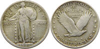 UNITED STATES OF AMERICA QUARTER 1917 STANDING LIBERTY TYPE II. SS 1,255.08 元  ＋  58.49 元 运费
