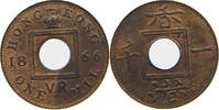 HONG KONG 1 MIL VICTORIA (1837-1901) -