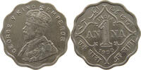 INDIA BRITISH 1 ANNA GEORGE V. (1910-1936) -