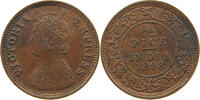 INDIA BRITISH 1/2 PICE VICTORIA (1837-1901) -