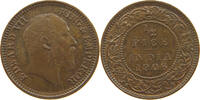 INDIA BRITISH 1/2 PICE EDWARD VII. (1901 - 1910) -