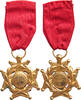 Frankreich Medaille croix d´ecole st. Joseph du loquidy 1935 -