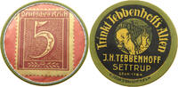 Deutschland Briefmarkenkapselgeld Briefmarkenkapselgeld -