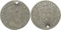 FRANCE 1/12 ECU Louis XIV. (1643–1715) -